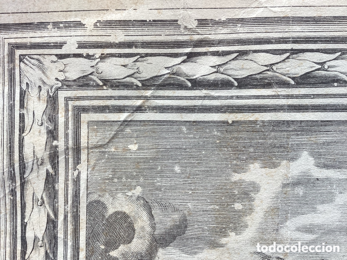 Arte: Albertus Clouwet grabado original 1665 - Foto 3