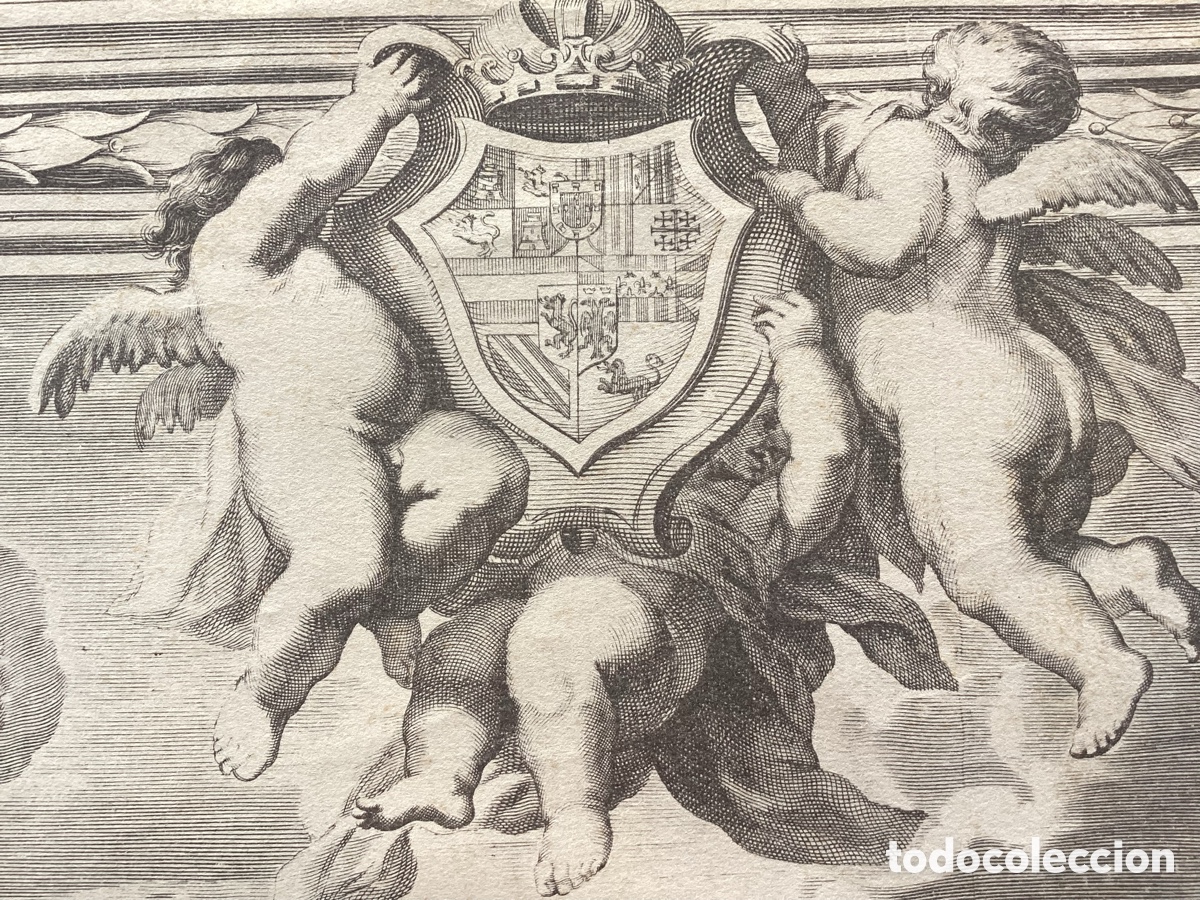 Arte: Albertus Clouwet grabado original 1665 - Foto 8