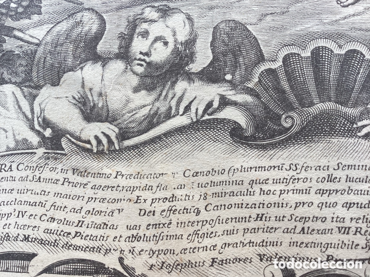 Arte: Albertus Clouwet grabado original 1665 - Foto 13
