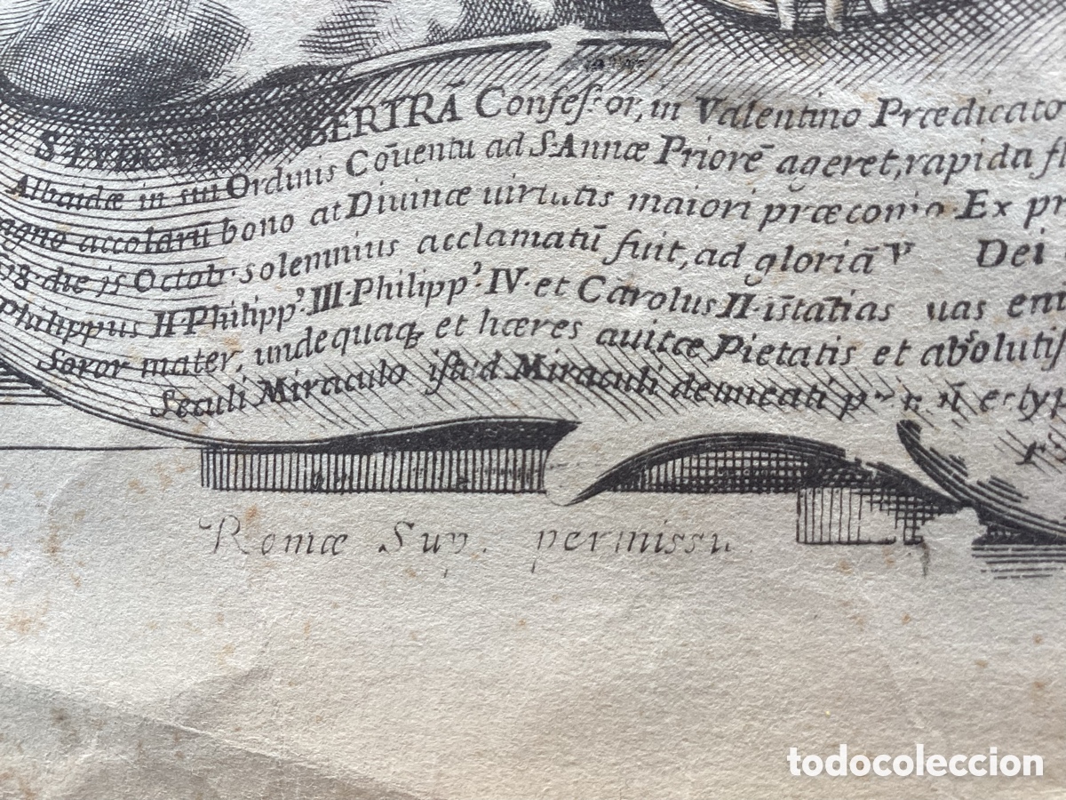 Arte: Albertus Clouwet grabado original 1665 - Foto 14