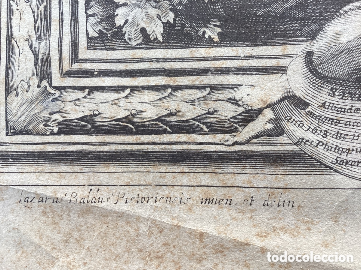 Arte: Albertus Clouwet grabado original 1665 - Foto 15