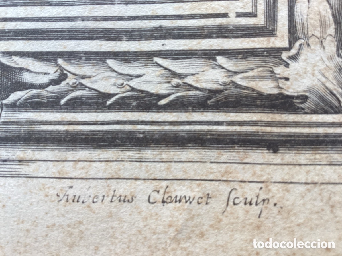 Arte: Albertus Clouwet grabado original 1665 - Foto 16