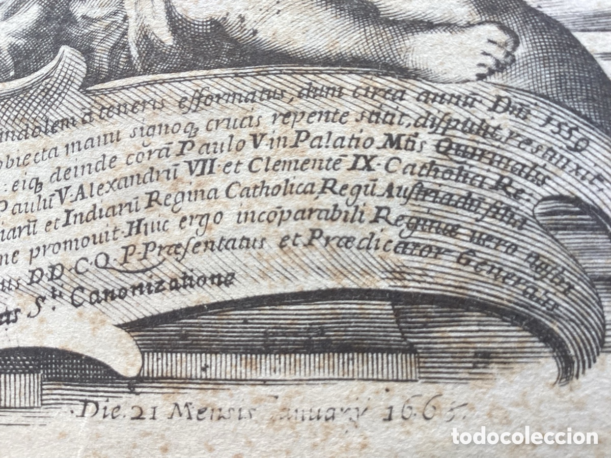 Arte: Albertus Clouwet grabado original 1665 - Foto 17