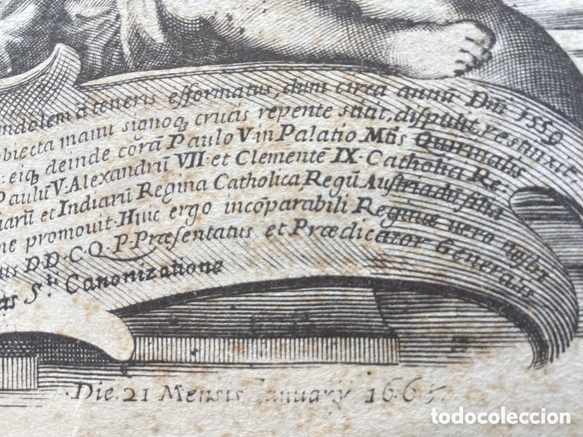 Arte: Albertus Clouwet grabado original 1665 - Foto 18