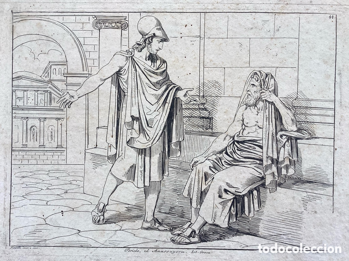 Arte: Grabado original de Bartolomeo Pinelli - Foto 2