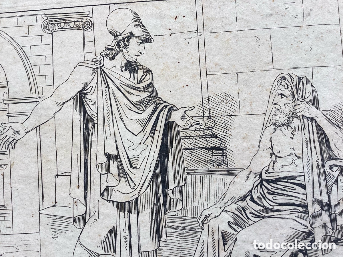 Arte: Grabado original de Bartolomeo Pinelli - Foto 3