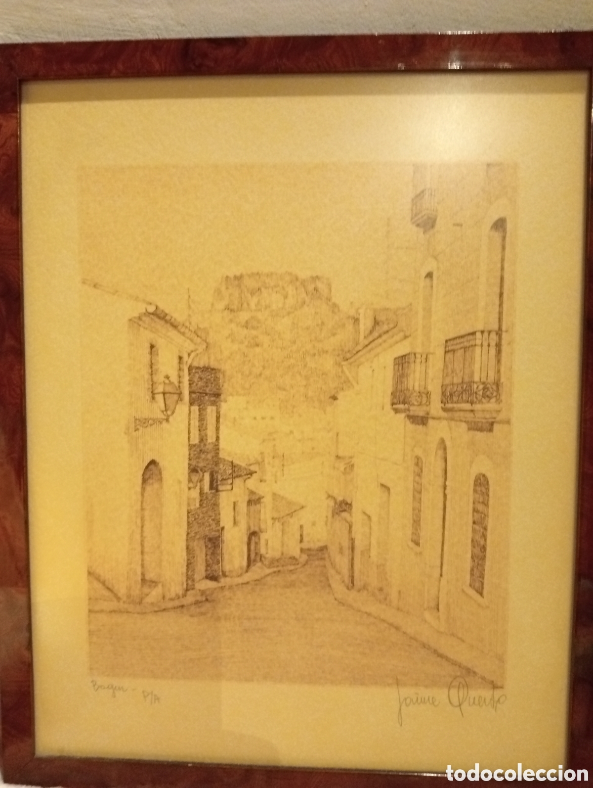 Arte: Cuadro. Grabado. Jaime Puerto - Foto 2