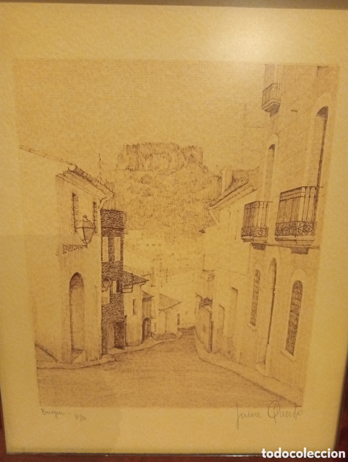 Arte: Cuadro. Grabado. Jaime Puerto - Foto 1