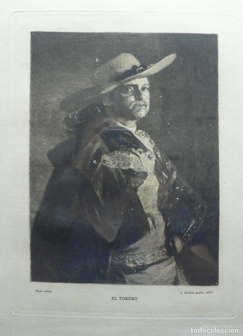 Arte: GRABADO DE EL TORERO - Foto 2