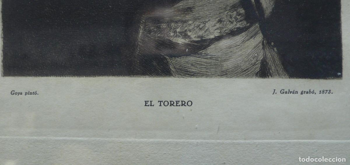 Arte: GRABADO DE EL TORERO - Foto 3