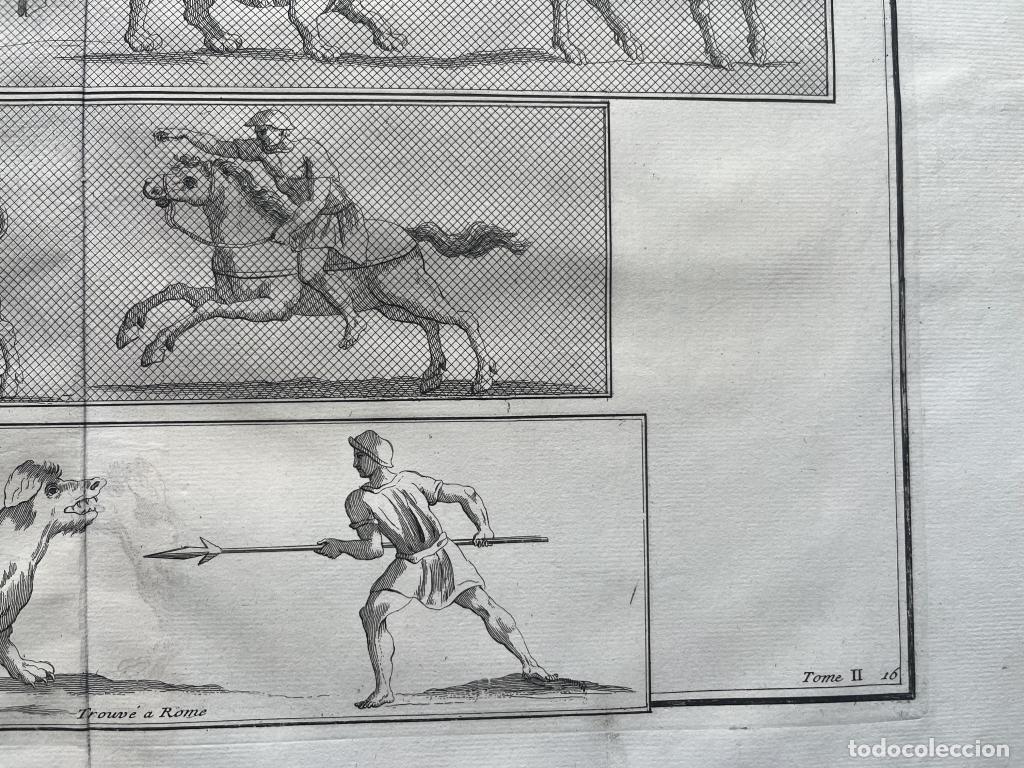 Arte: REPRESENTACIONES MITOL&Oacute;GICAS DEL TEMPLO DE DIANA, 1719. MONTFAUCON - Foto 6