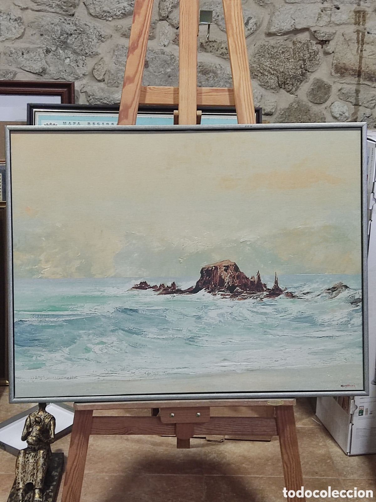 Arte: Xaime Quesada medidas 84/63 cm - Foto 4