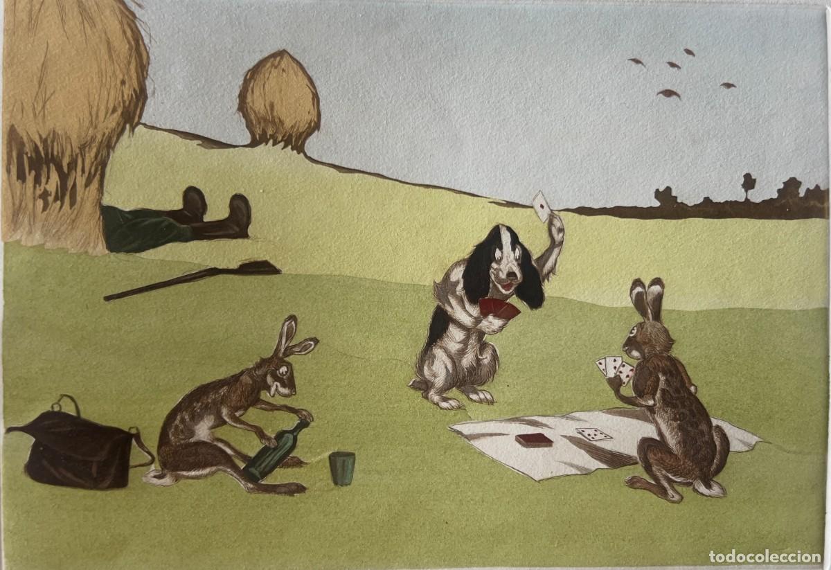 Arte: Grabado de Boris O&acute;Klein CAZA - Foto 1