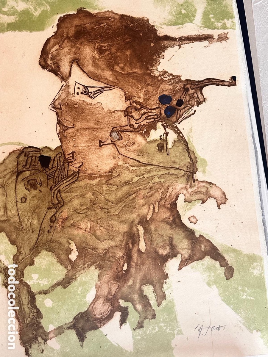 Arte: Modest Cuixart grabado - Foto 1