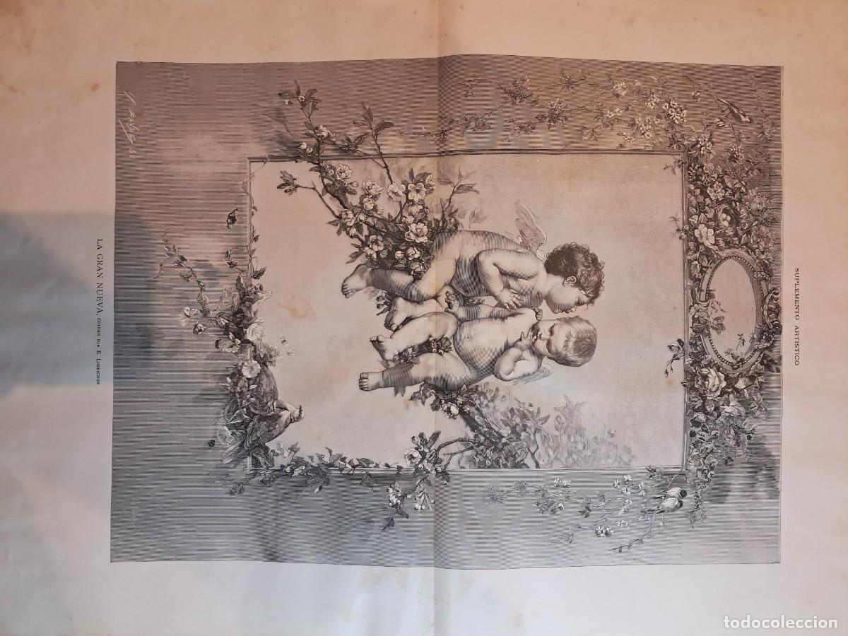 Arte: Grabado antiguo - La Gran Nueva - Foto 1