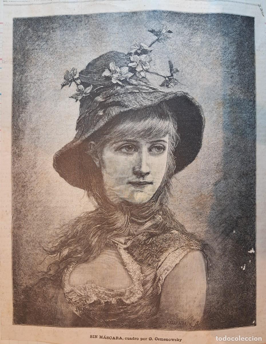 Arte: Grabado antiguo - Sin M&aacute;scara - Foto 1