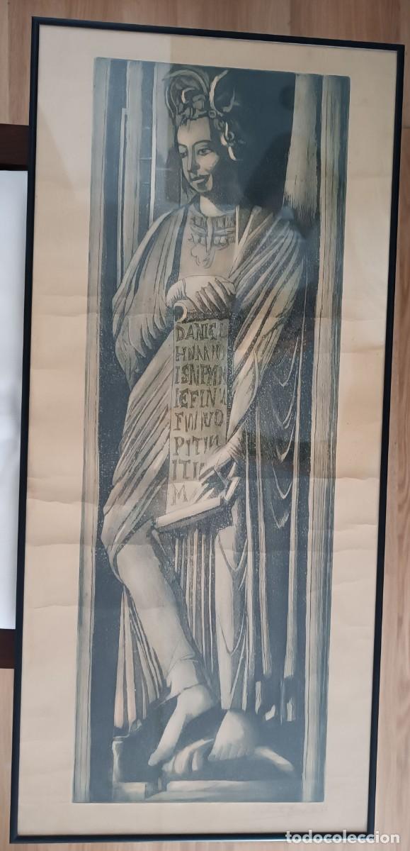 Arte: Grabado de Vento Gonz&aacute;lez. A&ntilde;o 1966 - Foto 1