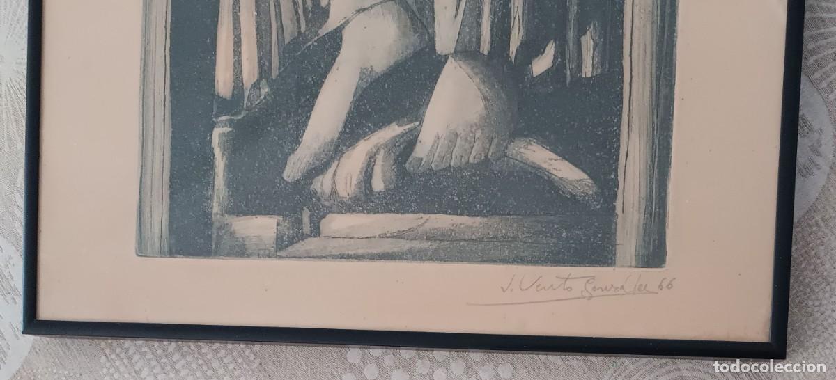Arte: Grabado de Vento Gonz&aacute;lez. A&ntilde;o 1966 - Foto 2
