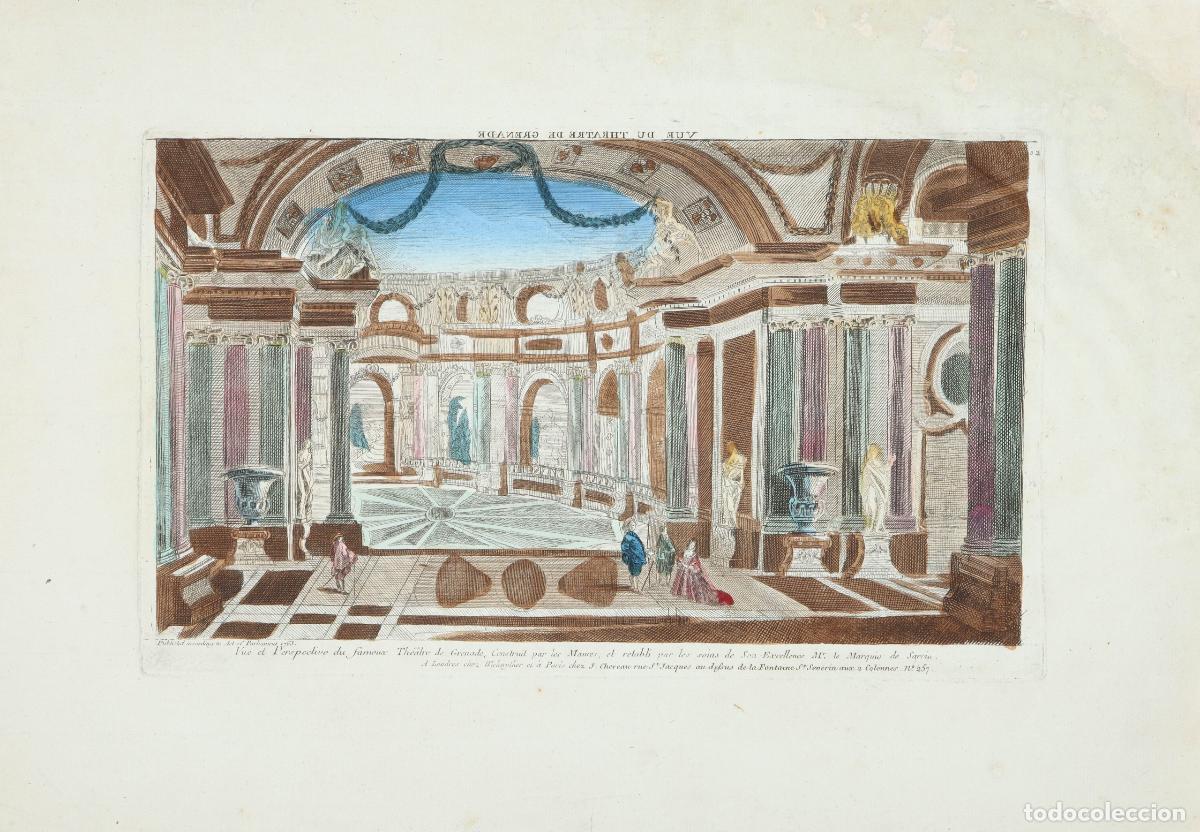 Arte: Vue du Theatre de Grenade - Foto 1