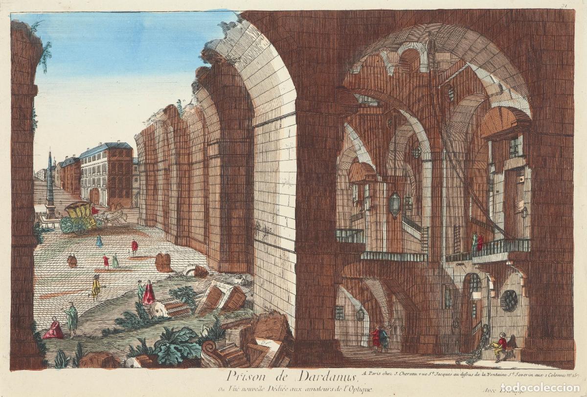 Arte: Prison de Dardanus - Chereau, Jacques (1688-1776) - Foto 1