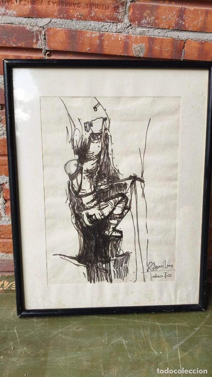 Arte: Grabado firmado 1970 - Foto 1