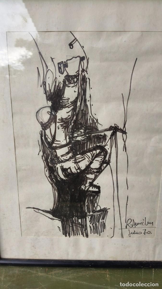 Arte: Grabado firmado 1970 - Foto 3