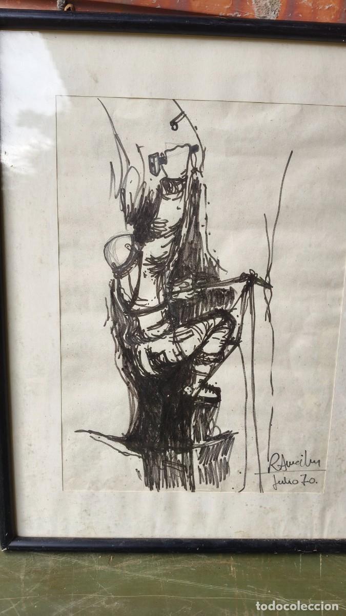 Arte: Grabado firmado 1970 - Foto 11