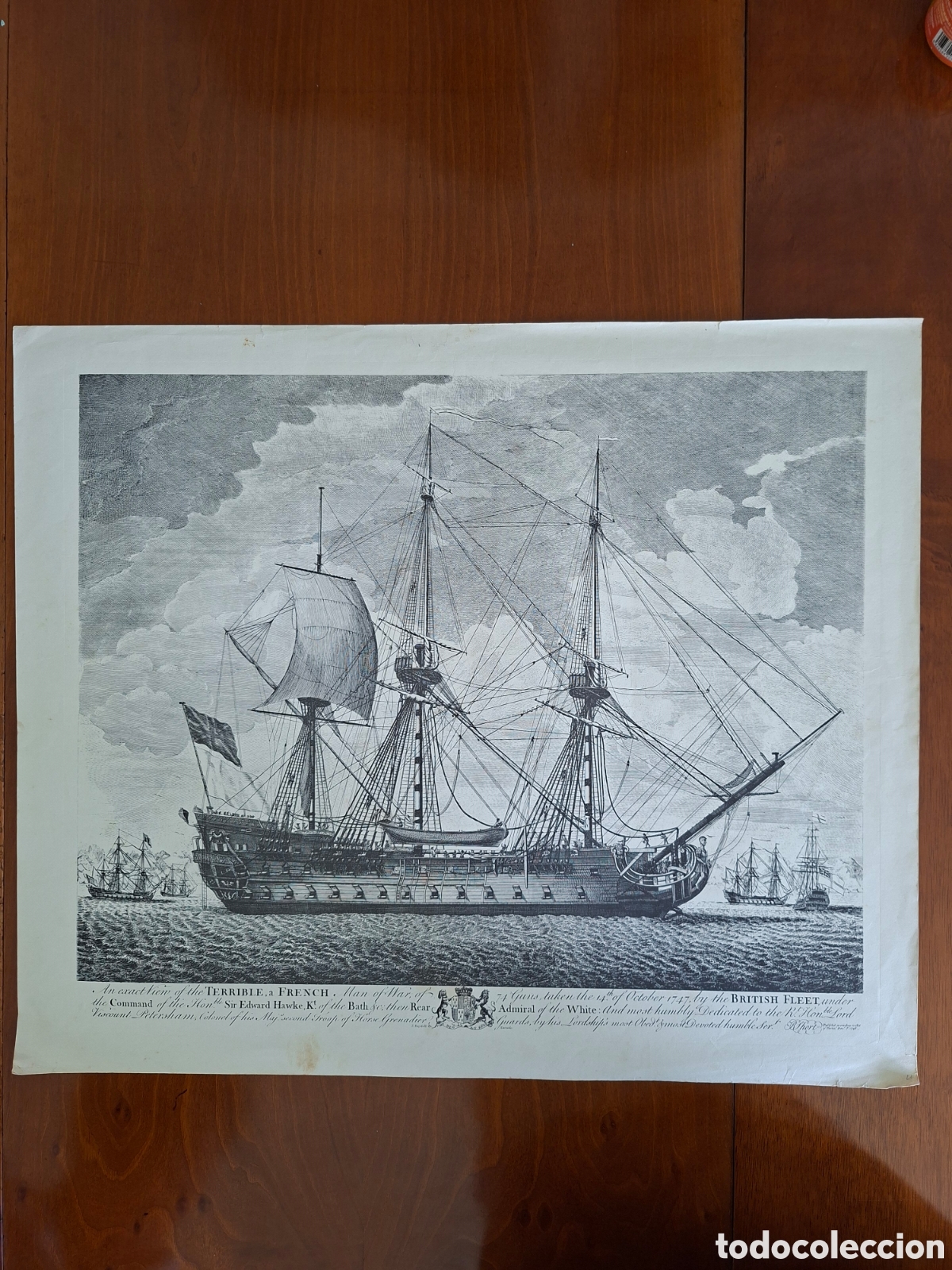 Arte: Goleta Inglesa El Terrible - Foto 1