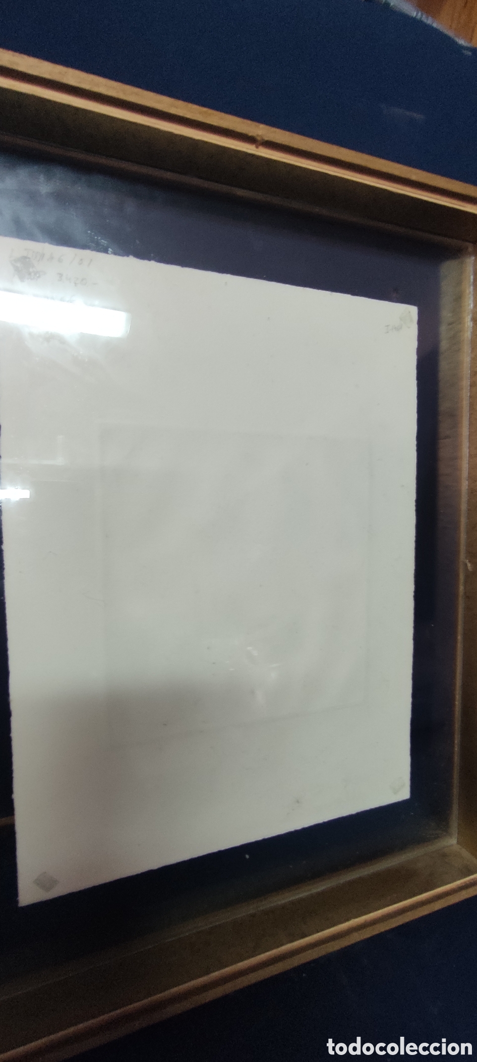 Arte: Cuadro , antiguo grabado numerado - Foto 9