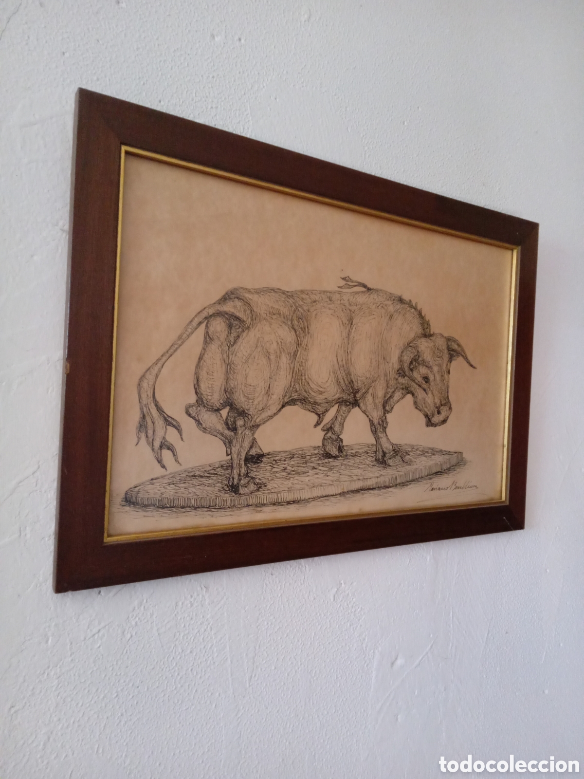 Arte: Mariano Benlliure toro bravo - Foto 2