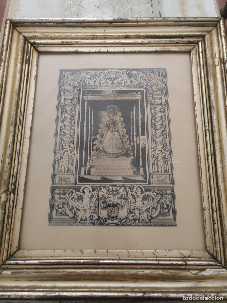 Arte: Grabado virgen del rocio - Foto 1