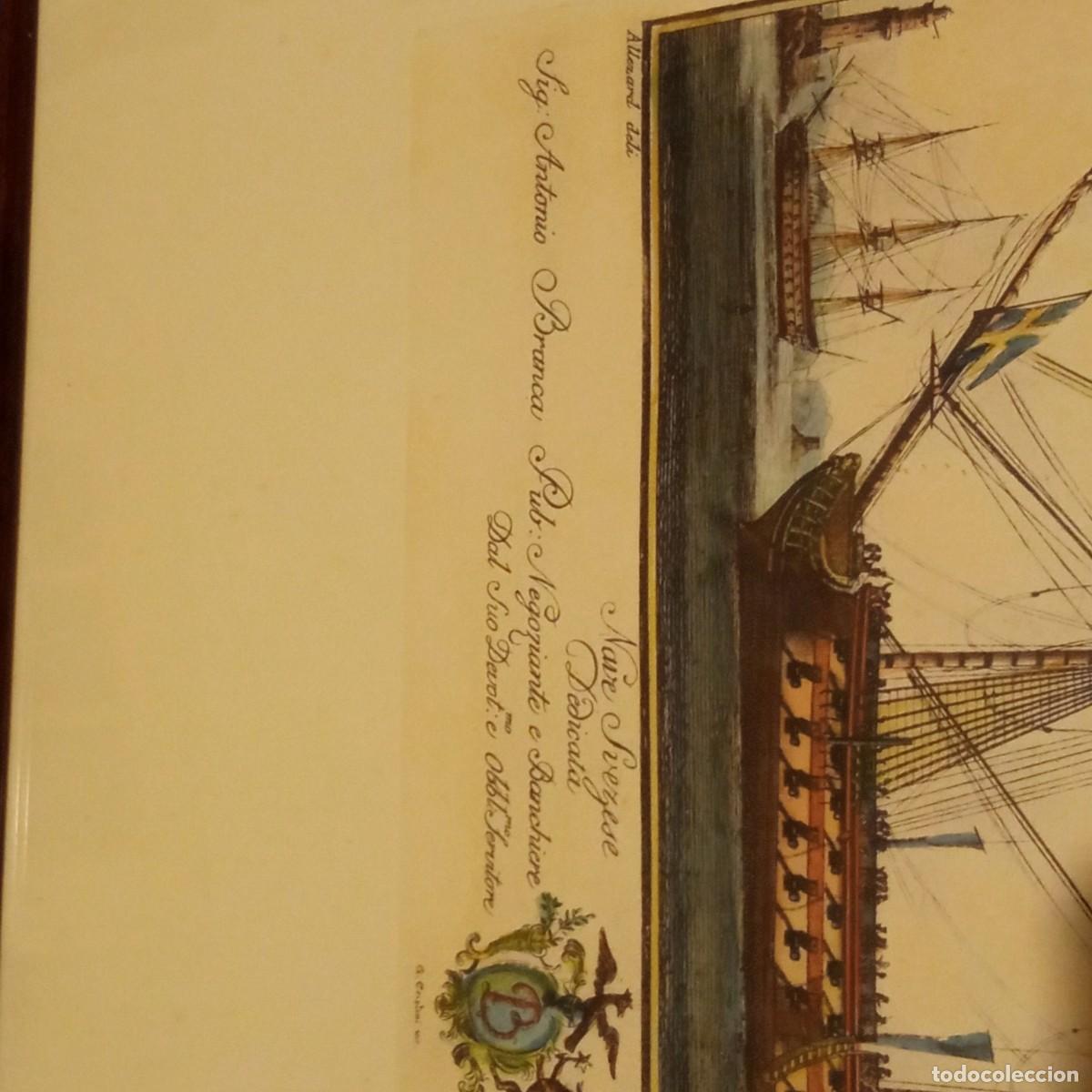 Arte: Grabado barco navio s. XIX - Foto 7
