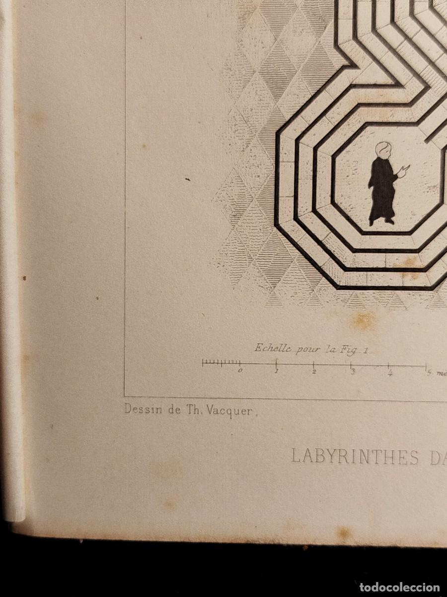 Arte: 1858. Grabado. Laberintos. J. Sulpis. - Foto 5