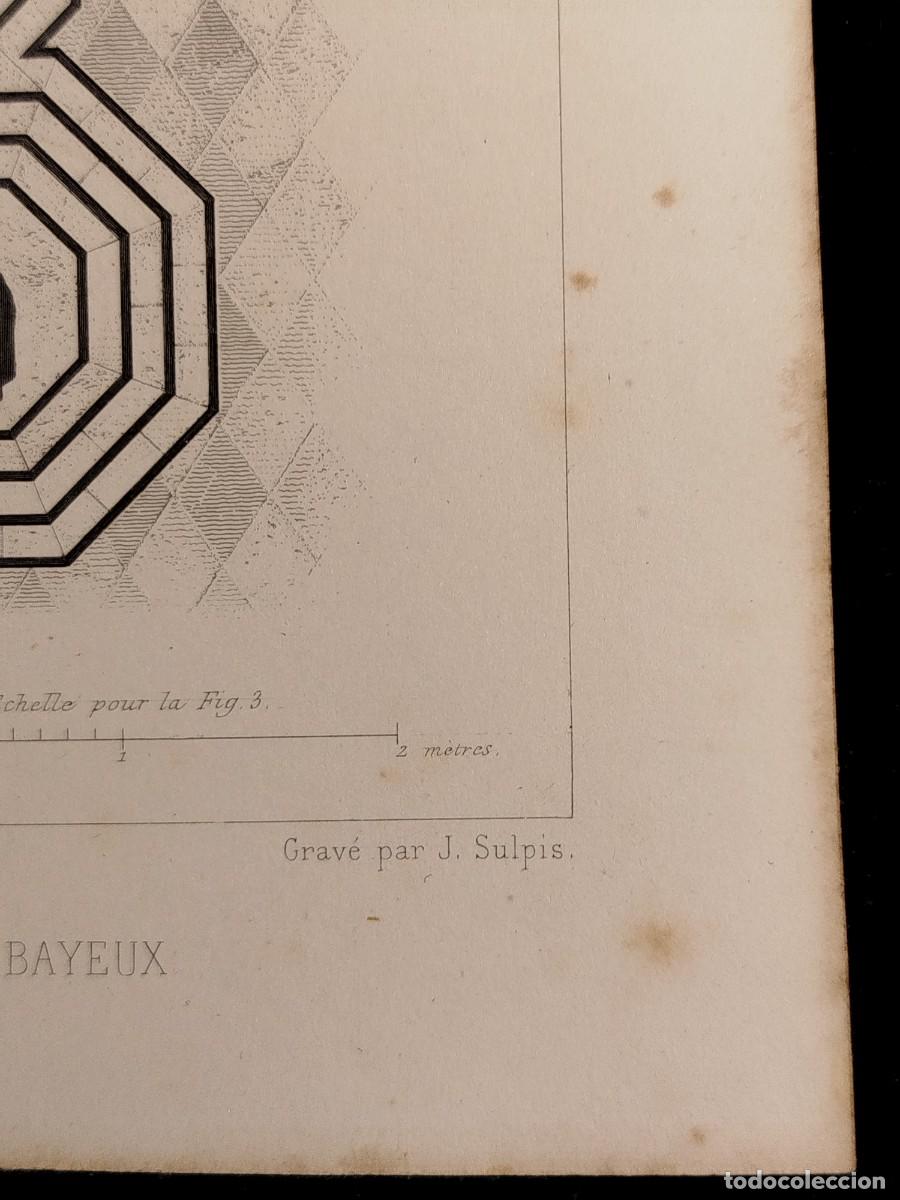 Arte: 1858. Grabado. Laberintos. J. Sulpis. - Foto 6