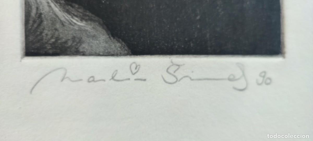 Arte: Grabado de Marlin Srimes 3/15 1990 - Foto 2
