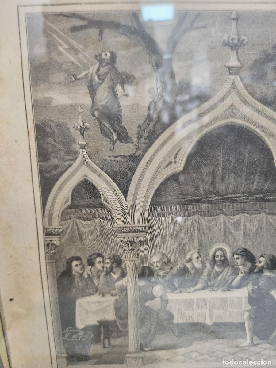Arte: cuadro con grabado religioso - Foto 3