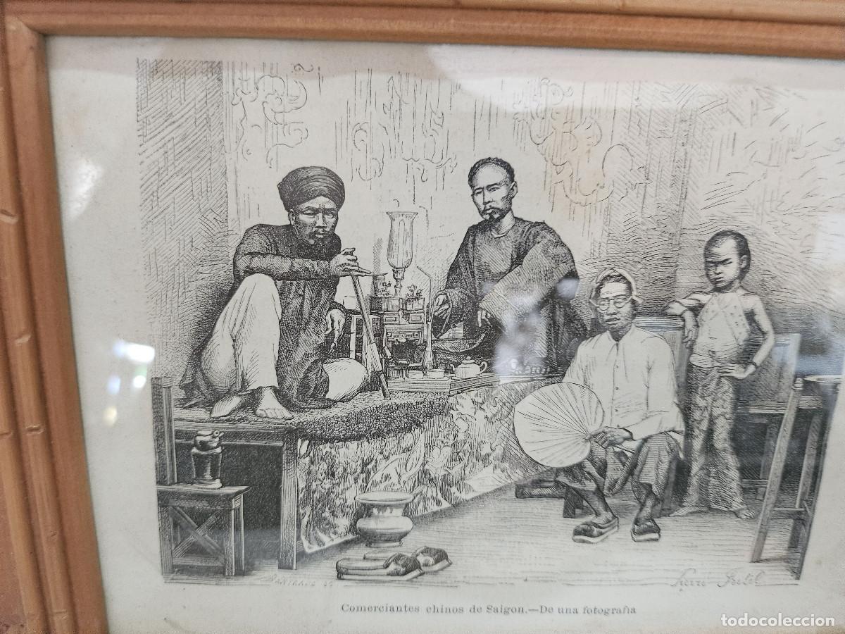 Arte: cuadro grabado antiguo - Foto 2