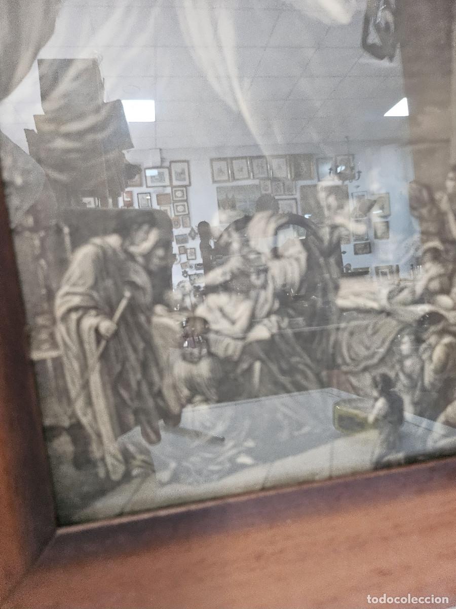 Arte: cuadro con grabado religioso - Foto 4