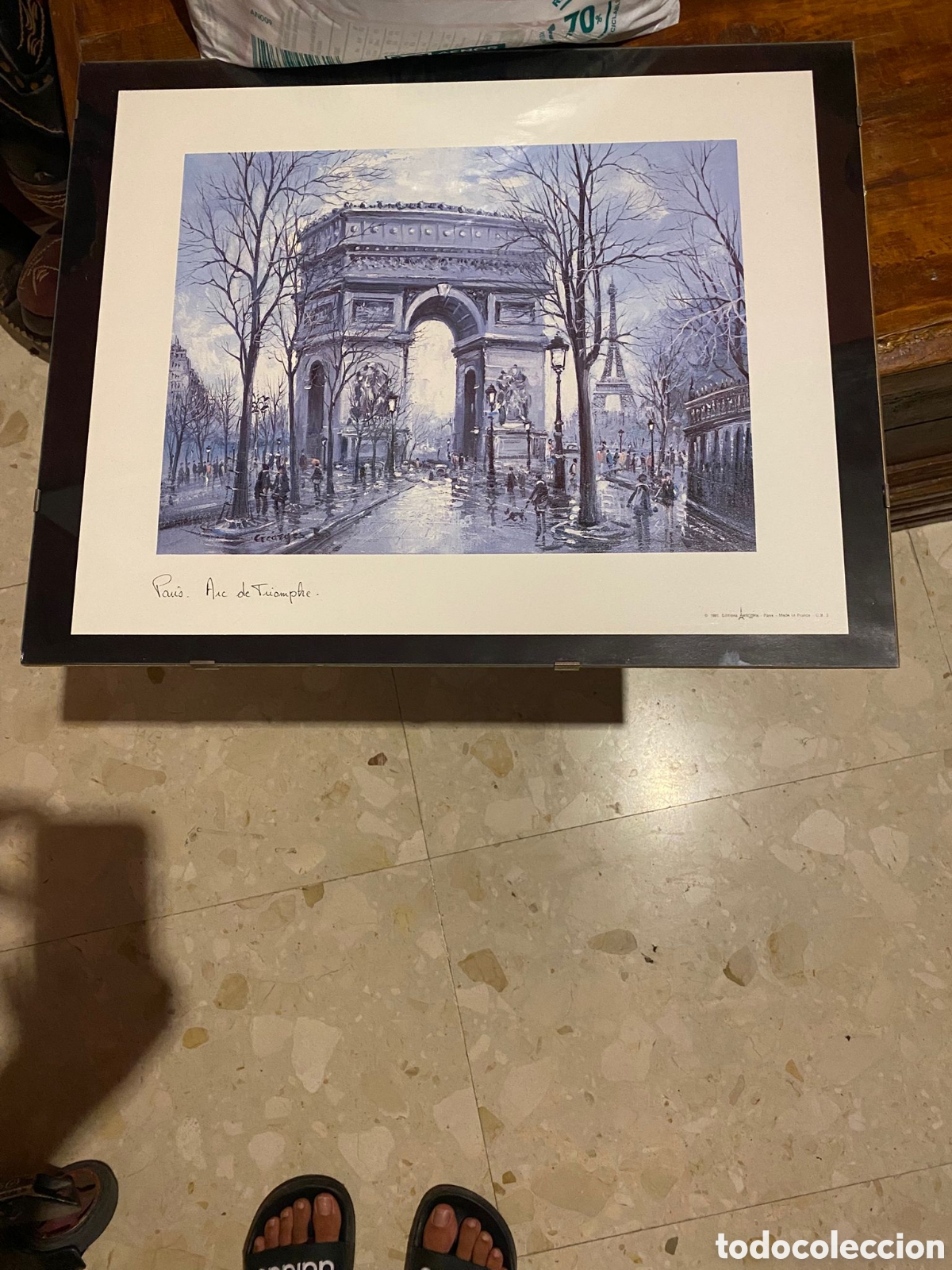 Arte: Cuadro Par&iacute;s - Arc de Triomphe - Foto 1