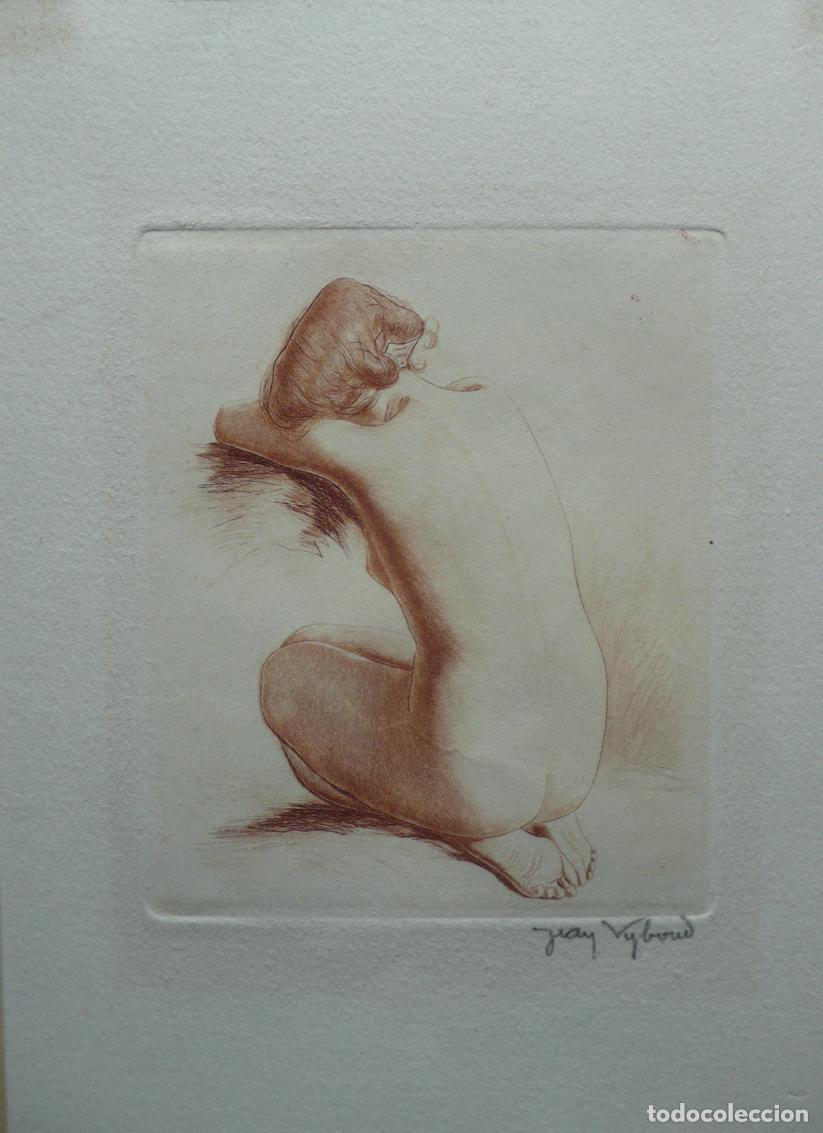 Arte: GRABADO DE MUJER DE ESPALDAS - Foto 2