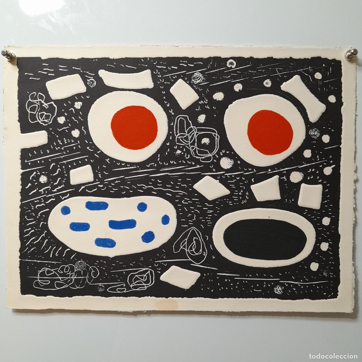 Arte: AN&Oacute;NIMO. GRABADO. COMPOSICI&Oacute;N &Oacute;VALOS Y DISCOS. FINALES S. XX. - Foto 1