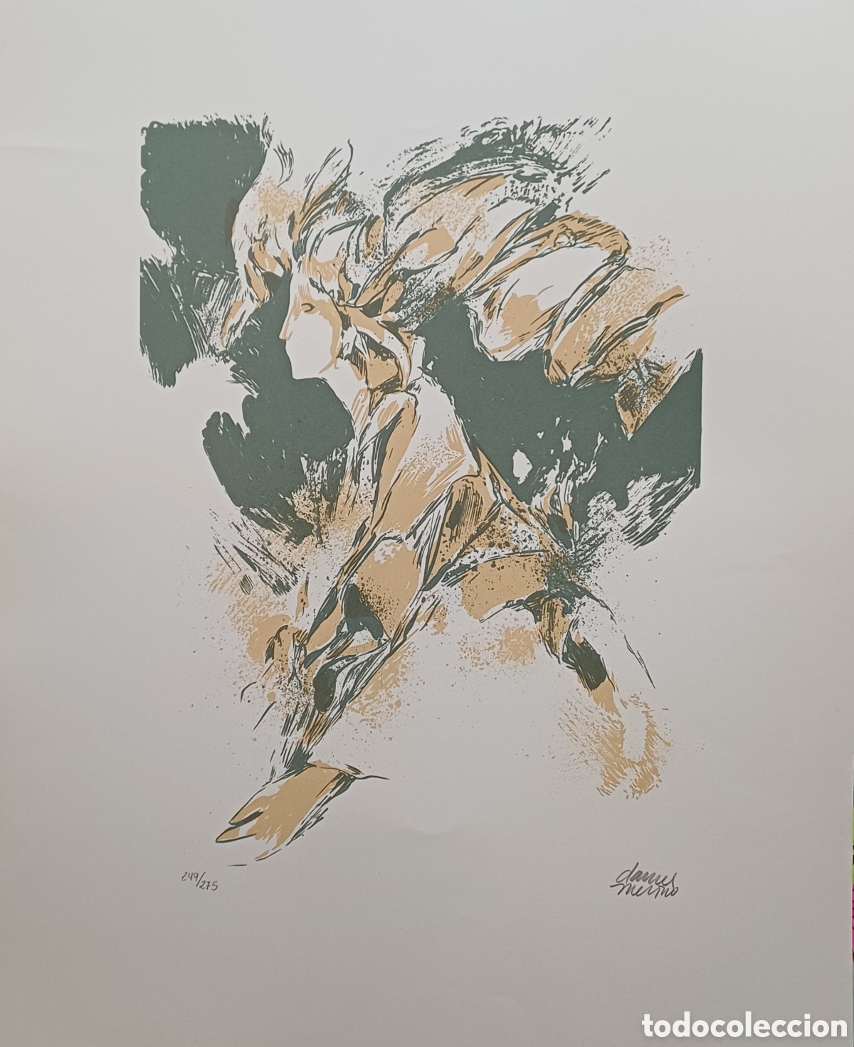 Arte: Daniel Merino, grabado (1982) - Foto 1