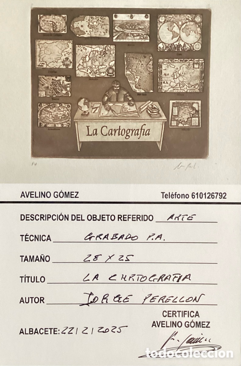Arte: LA CARTOGRAF&Iacute;A DE JORGE PERELLON . - Foto 2