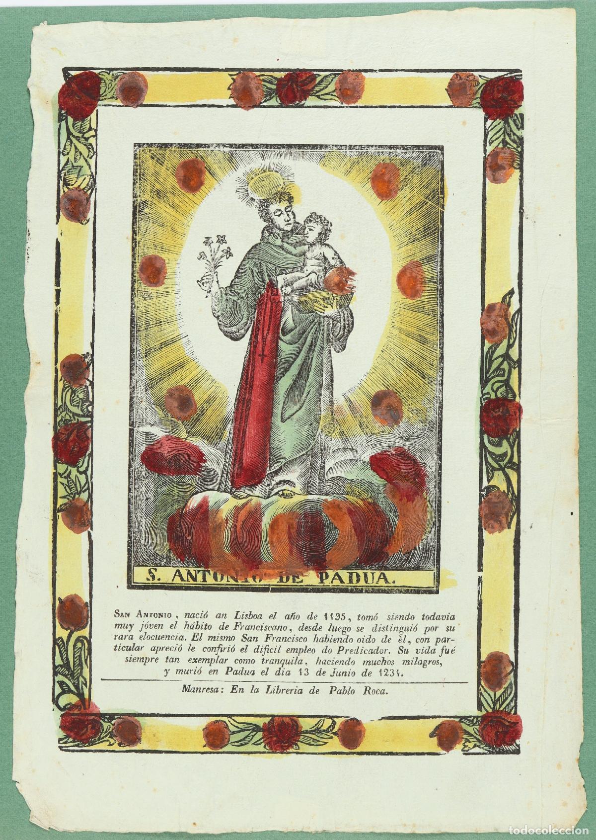Arte: San Antonio de Padua - Roca, Pablo - Foto 1
