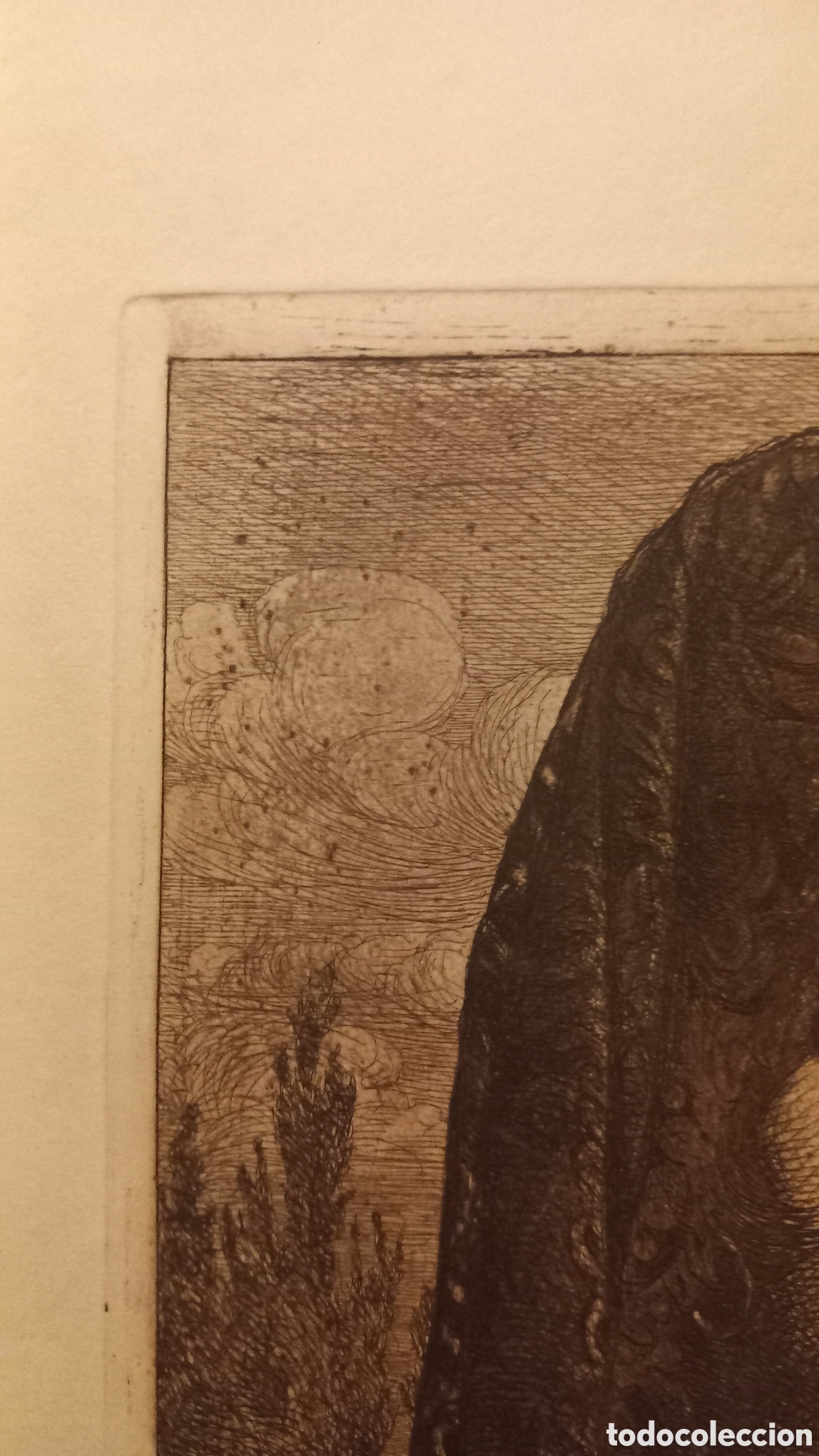 Arte: Grabado Aguafuerte Ram&oacute;n Borrell - Foto 2