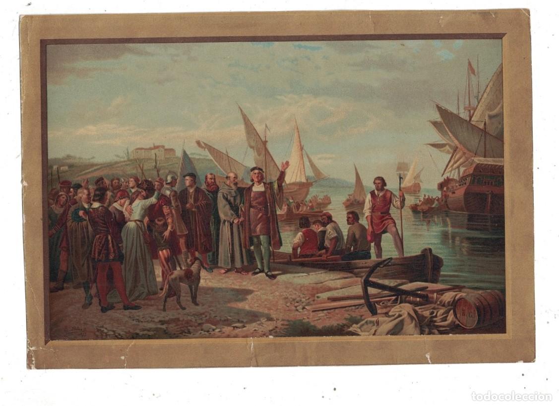 Arte: HISTORIA DE ESPA&Ntilde;A. COLON. - Grabado. - Foto 1