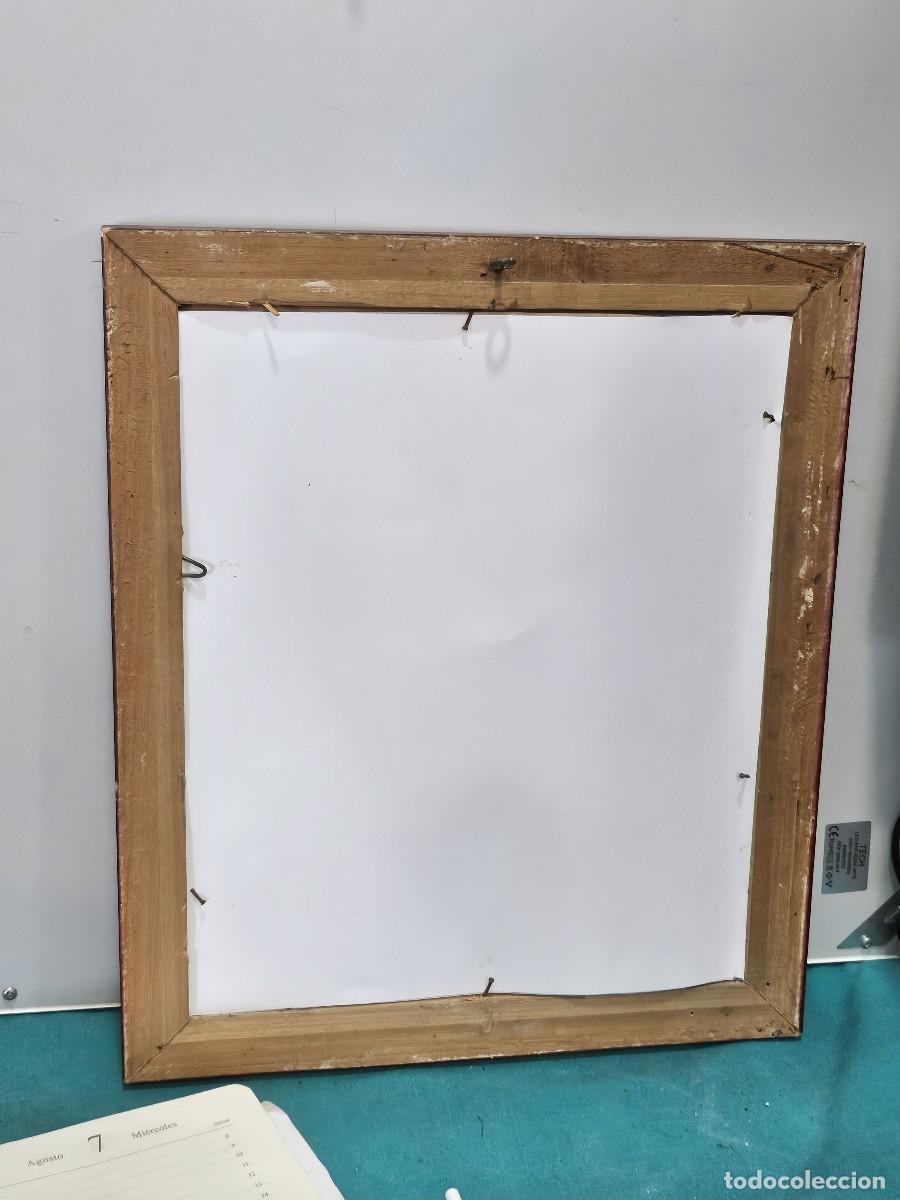 Arte: cuadro con grabado religioso antiguo - Foto 6