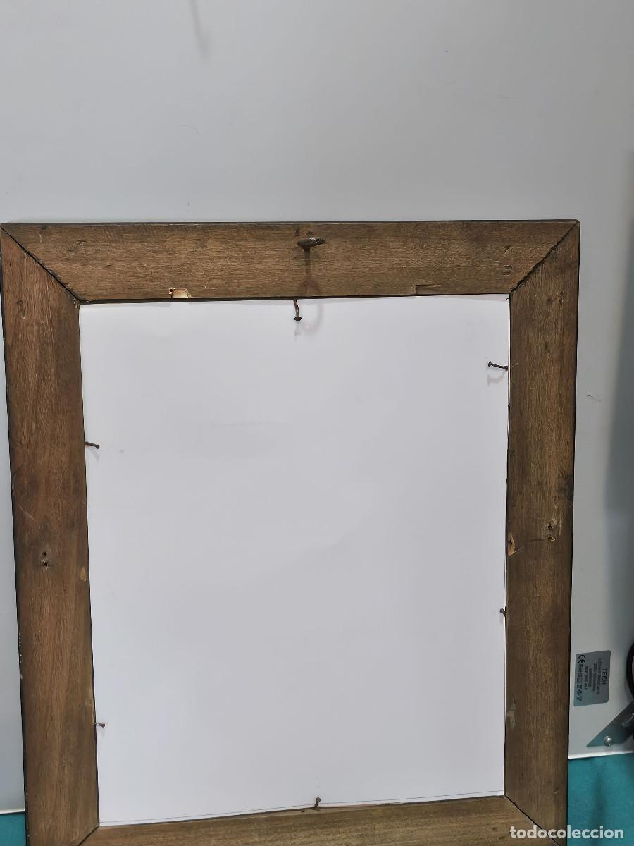 Arte: cuadro con grabado religioso antiguo - Foto 5