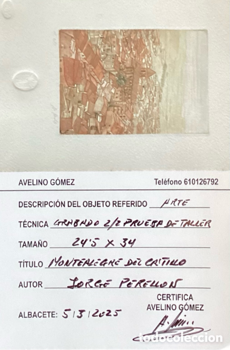 Arte: &ldquo; MONTEALEGRE DEL CASTILLO &ldquo; ( AB ) - Foto 2