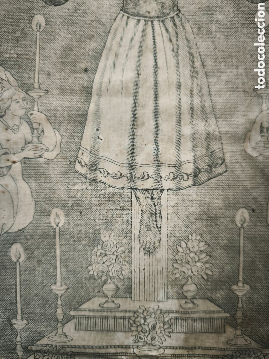 Arte: Grabado antiguo. Cristo de Lezo. Guip&uacute;zcoa. - Foto 5